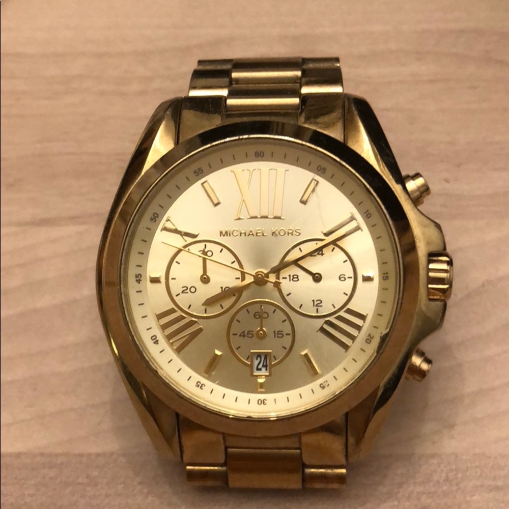 GOLD Michael Kors Watch.